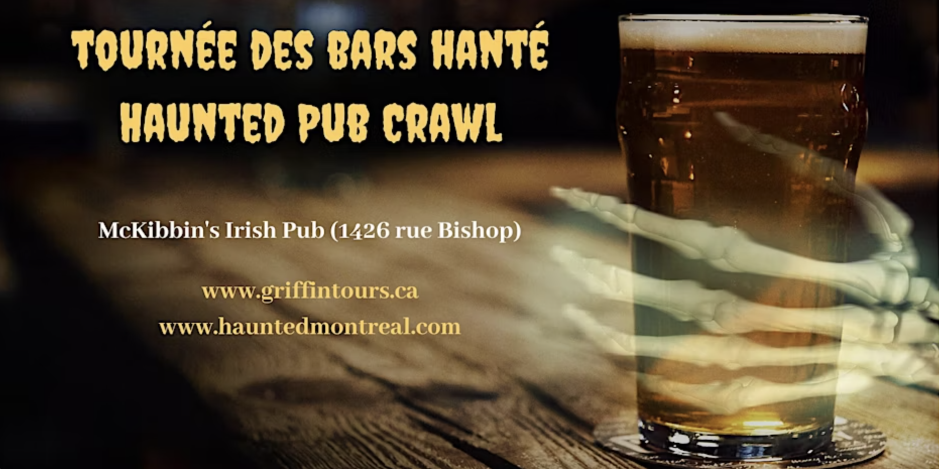 Tournée des bars hanté